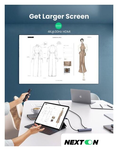 USB-хаб Ugreen CM418 10919 - Изображение №4 — Интернет-магазин Nexton