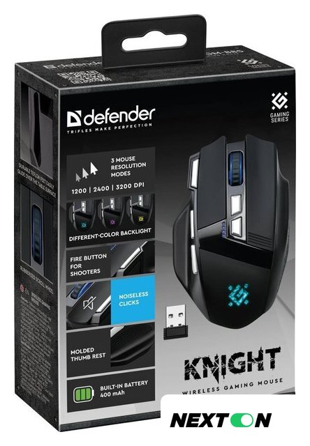 Игровая мышь Defender Knight GM-885 - Изображение №7 — Интернет-магазин Nexton