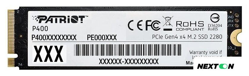 SSD Patriot P400 1TB P400P1TBM28H - Изображение №6 — Интернет-магазин Nexton