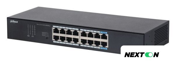 Неуправляемый коммутатор Dahua DH-S3016-16GT - Изображение №2 — Интернет-магазин Nexton