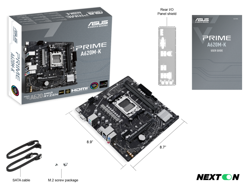 Материнская плата ASUS Prime A620M-K - Изображение №7 — Интернет-магазин Nexton