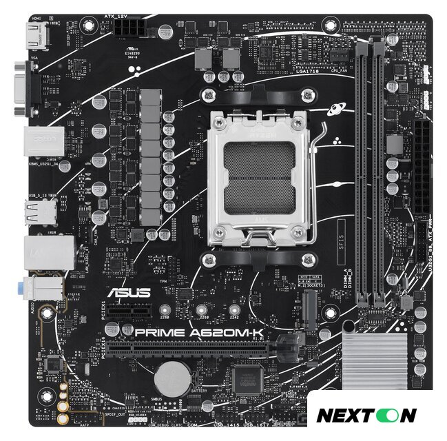 Материнская плата ASUS Prime A620M-K - Изображение №1 — Интернет-магазин Nexton