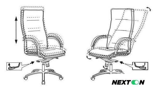 Офисное кресло Бюрократ T-9927SL (черный) - Изображение №6 — Интернет-магазин Nexton