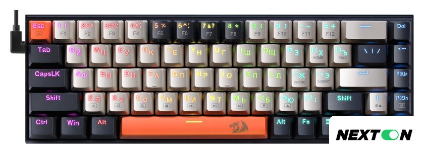 Клавиатура Redragon Ryze - Изображение №1 — Интернет-магазин Nexton