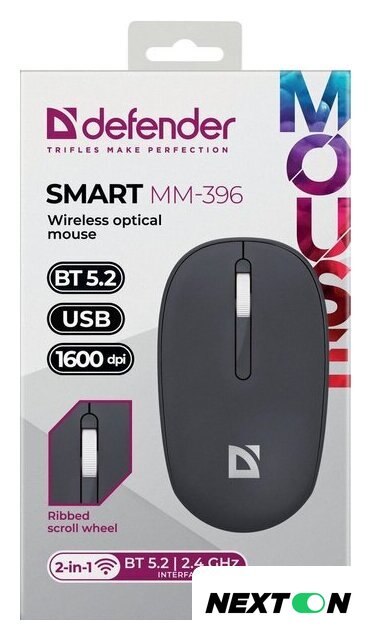 Мышь Defender Smart MM-396 (черный) - Изображение №6 — Интернет-магазин Nexton