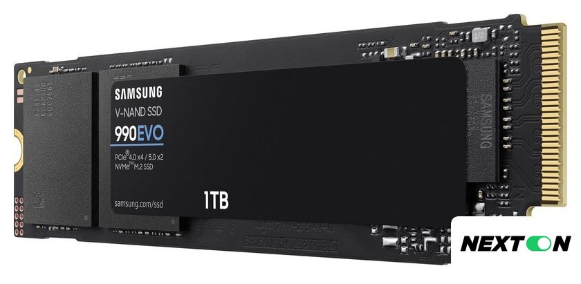 SSD Samsung 990 Evo 1TB MZ-V9E1T0BW - Изображение №3 — Интернет-магазин Nexton