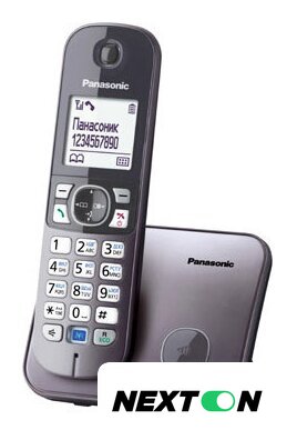 Радиотелефон Panasonic KX-TG6811RUB - Изображение №8 — Интернет-магазин Nexton