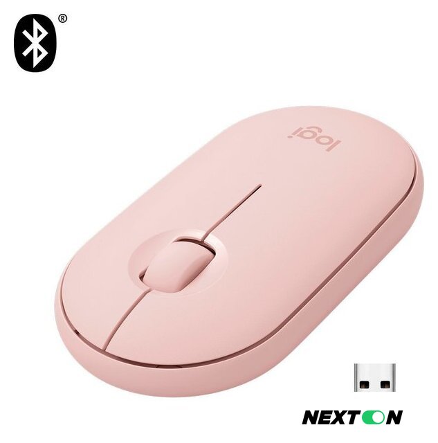 Мышь Logitech M350 Pebble (розовый) - Изображение №2 — Интернет-магазин Nexton