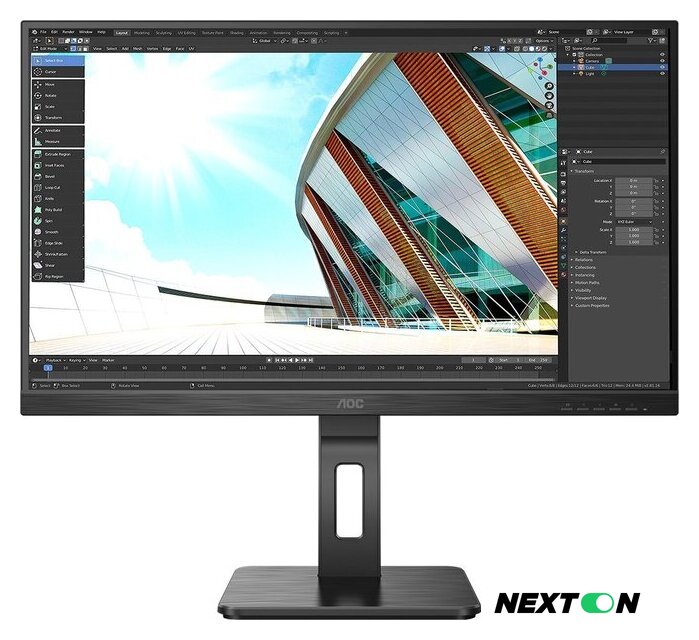 Монитор AOC Q27P2Q - Изображение №1 — Интернет-магазин Nexton