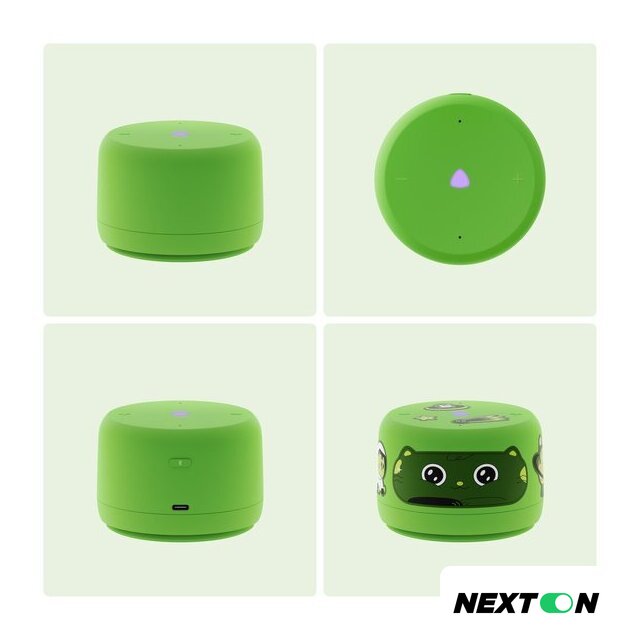 Умная колонка Яндекс Станция Лайт 2 без часов (зеленый) - Изображение №3 — Интернет-магазин Nexton