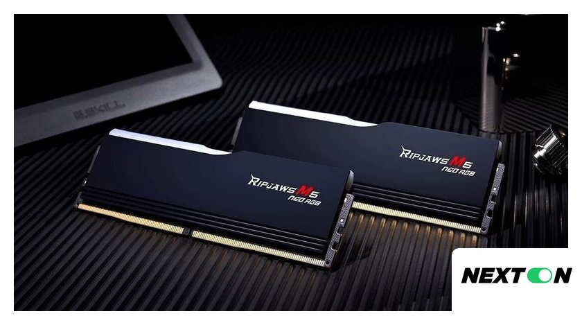 Оперативная память G.Skill Ripjaws M5 Neo RGB 2x16ГБ DDR5 6000 МГц F5-6000J2836G16GX2-RM5NRK - Изображение №5 — Интернет-магазин Nexton