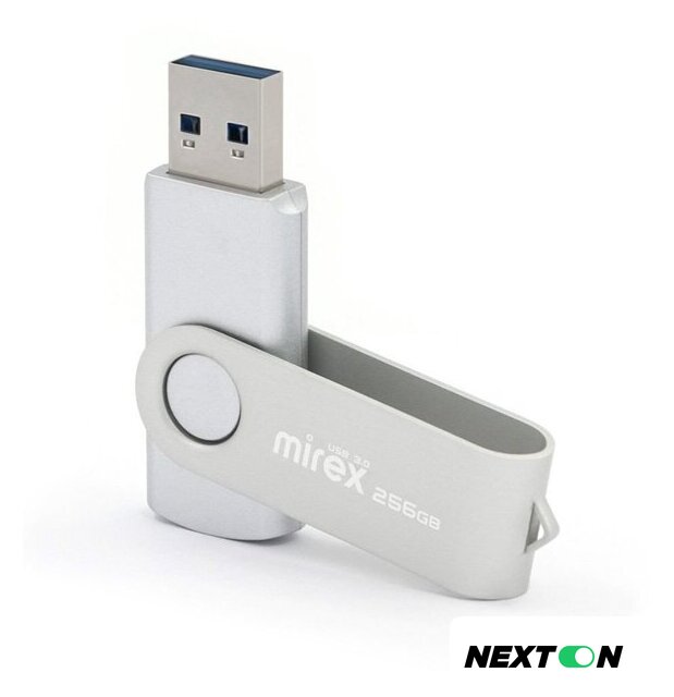 USB Flash Mirex Color Blade Swivel 3.0 256GB 13600-FM3SS256 - Изображение №5 — Интернет-магазин Nexton