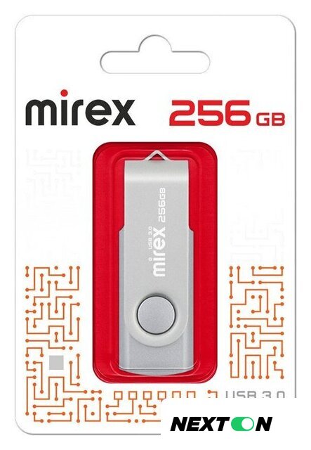 USB Flash Mirex Color Blade Swivel 3.0 256GB 13600-FM3SS256 - Изображение №1 — Интернет-магазин Nexton