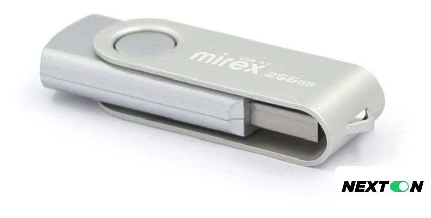 USB Flash Mirex Color Blade Swivel 3.0 256GB 13600-FM3SS256 - Изображение №3 — Интернет-магазин Nexton