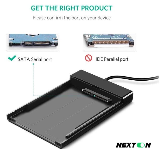 Бокс для накопителей 2.5