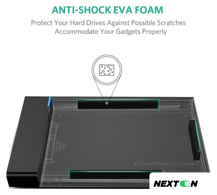 Бокс для накопителей 2.5