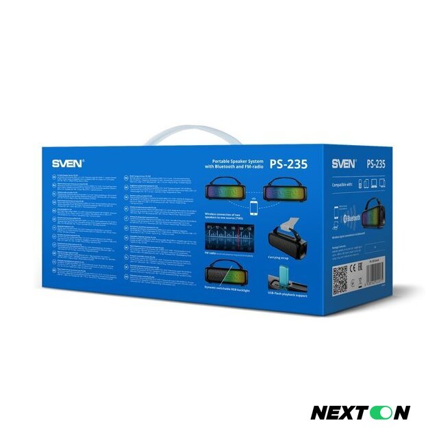 Беспроводная колонка SVEN PS-235 - Изображение №12 — Интернет-магазин Nexton