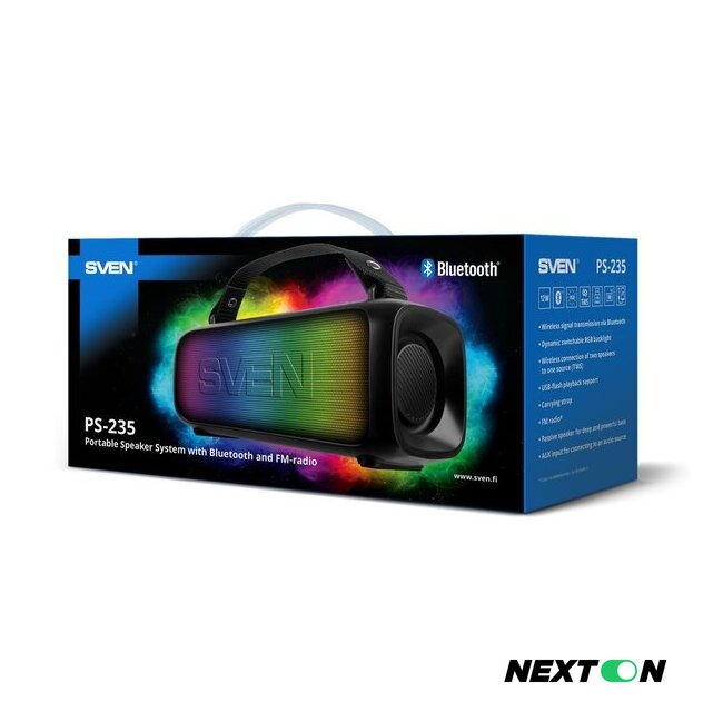Беспроводная колонка SVEN PS-235 - Изображение №11 — Интернет-магазин Nexton