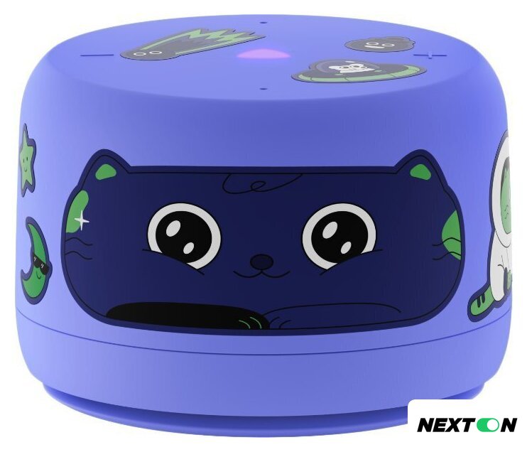 Умная колонка Яндекс Станция Лайт 2 без часов (фиолетовый) - Изображение №2 — Интернет-магазин Nexton