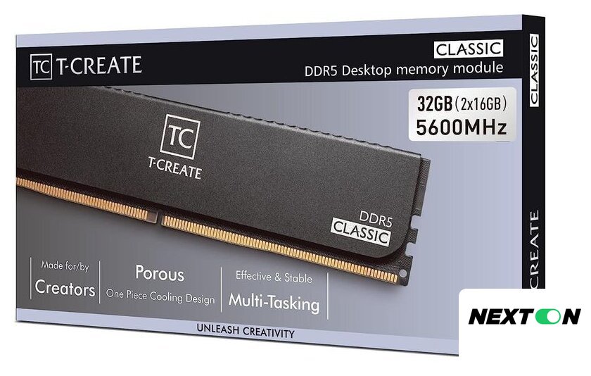Оперативная память Team T-Create Classic 2x32ГБ DDR5 5600 МГц CTCCD564G5600HC46DC01 - Изображение №7 — Интернет-магазин Nexton