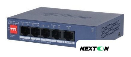 Управляемый коммутатор 2-го уровня Dahua DH-CS4005-4ET1GT-36 - Изображение №2 — Интернет-магазин Nexton