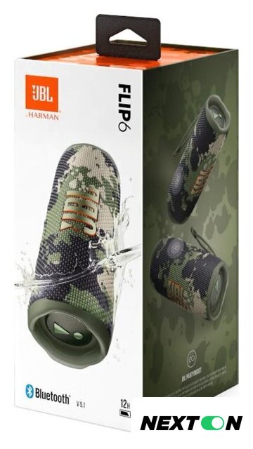 Беспроводная колонка JBL Flip 6 (камуфляж) - Изображение №9 — Интернет-магазин Nexton