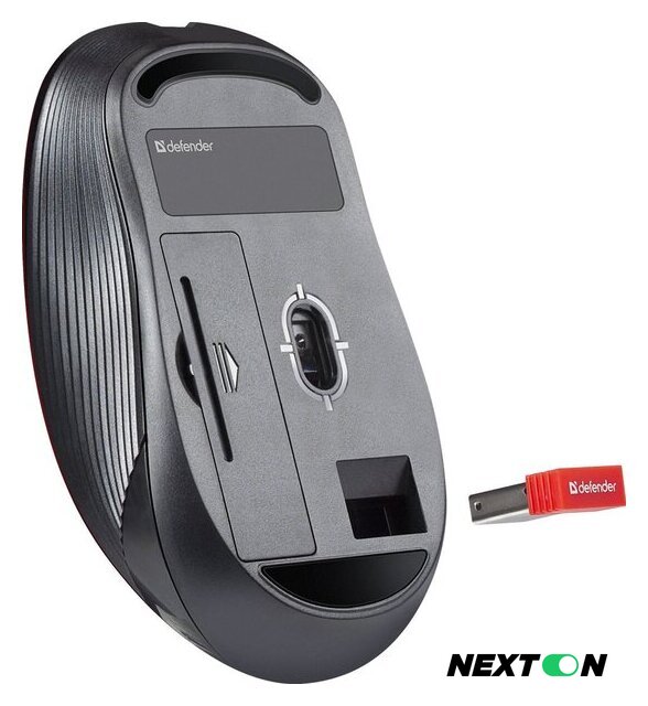 Мышь Defender Gassa MM-105 (красный) - Изображение №4 — Интернет-магазин Nexton