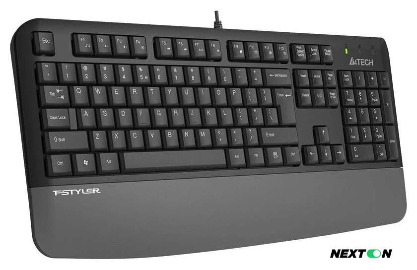 Клавиатура A4Tech Fstyler FK20 (темно-серый) - Изображение №3 — Интернет-магазин Nexton