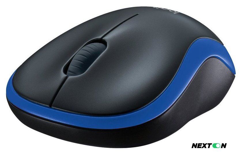 Мышь Logitech M185 (черный/синий) - Изображение №3 — Интернет-магазин Nexton
