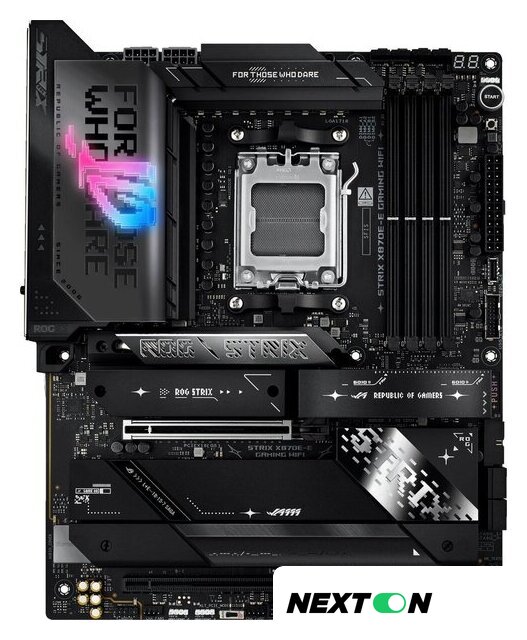 Материнская плата ASUS ROG Strix X870E-E Gaming WiFi - Изображение №1 — Интернет-магазин Nexton