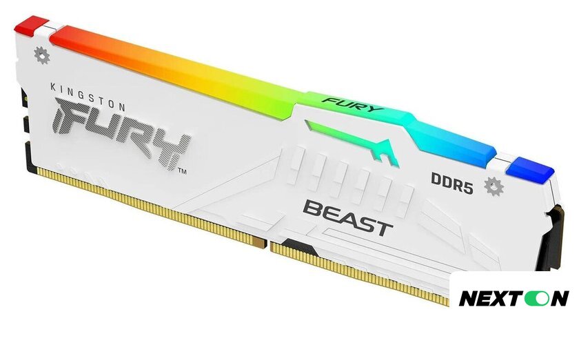 Оперативная память Kingston FURY Beast RGB 16ГБ DDR5 6400 МГц KF564C32BWEA-16 - Изображение №2 — Интернет-магазин Nexton