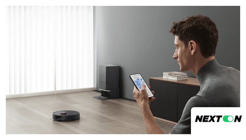 Робот-пылесос Xiaomi Robot Vacuum X20 Max D109GL (евровилка, черный) - Изображение №2 — Интернет-магазин Nexton