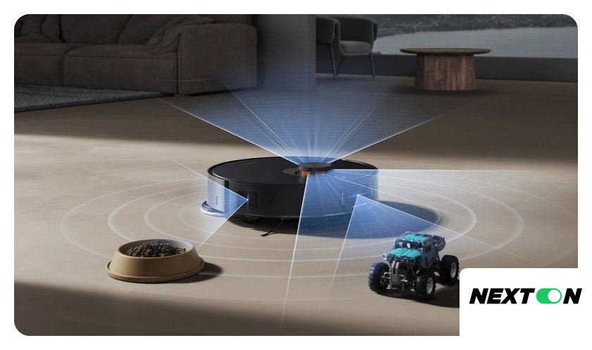 Робот-пылесос Xiaomi Robot Vacuum X20 Max D109GL (евровилка, черный) - Изображение №11 — Интернет-магазин Nexton