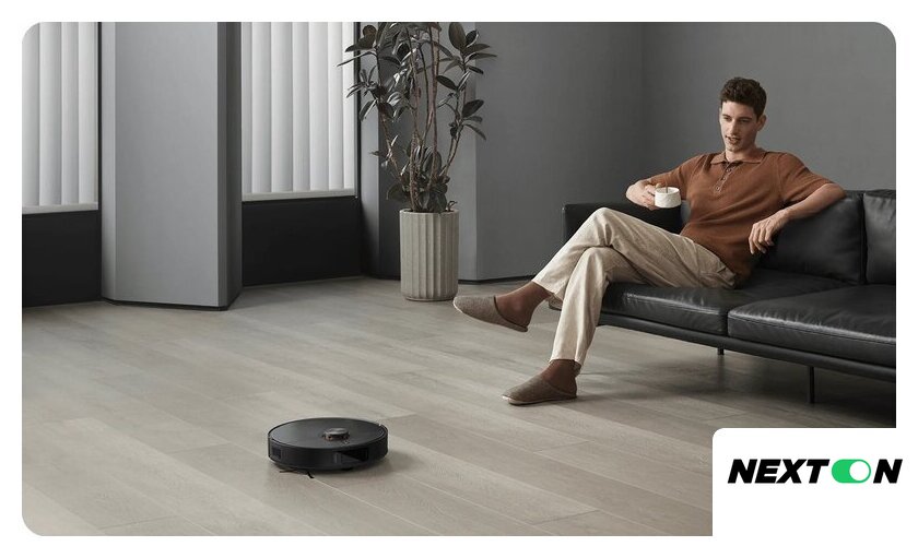 Робот-пылесос Xiaomi Robot Vacuum X20 Max D109GL (евровилка, черный) - Изображение №3 — Интернет-магазин Nexton