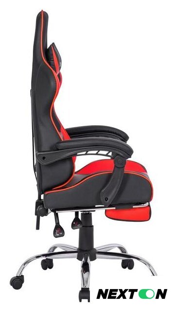 Игровое (геймерское) кресло Defender Pilot (черный/красный) - Изображение №4 — Интернет-магазин Nexton