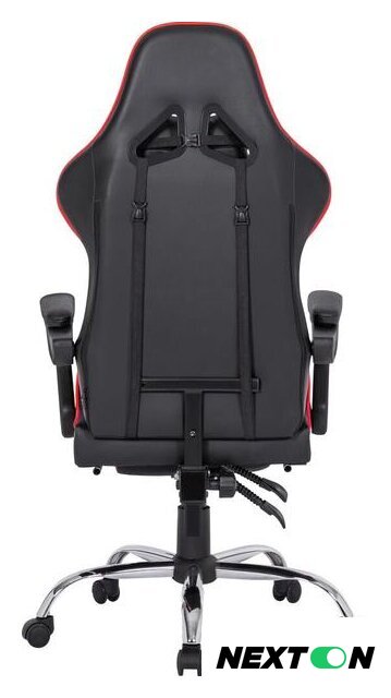 Игровое (геймерское) кресло Defender Pilot (черный/красный) - Изображение №7 — Интернет-магазин Nexton