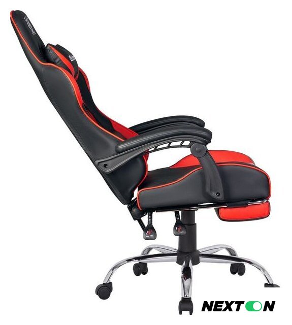 Игровое (геймерское) кресло Defender Pilot (черный/красный) - Изображение №6 — Интернет-магазин Nexton