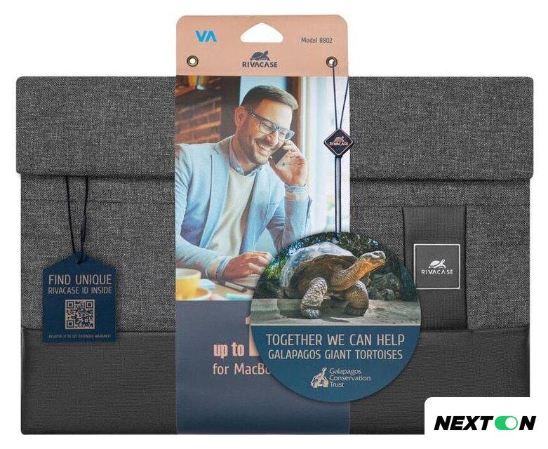 Чехол Rivacase Lantau 8802 (черный) - Изображение №10 — Интернет-магазин Nexton