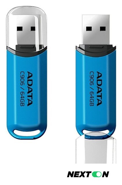 USB Flash ADATA C906 64GB (синий) - Изображение №2 — Интернет-магазин Nexton