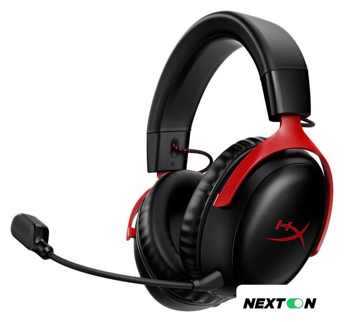 Наушники HyperX Cloud III Wireless (черный/красный) - Изображение №1 — Интернет-магазин Nexton