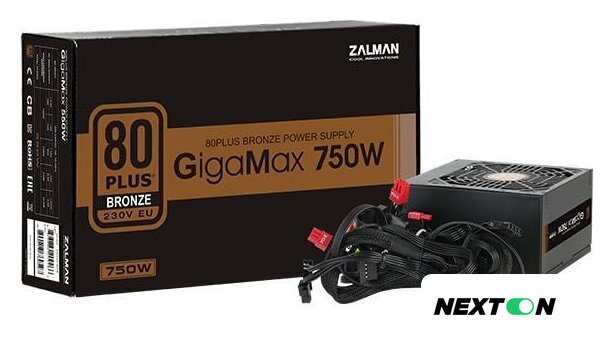 Блок питания Zalman GigaMax ZM750-GVII - Изображение №4 — Интернет-магазин Nexton