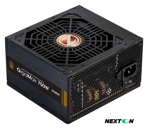 Блок питания Zalman GigaMax ZM750-GVII - Изображение №1 — Интернет-магазин Nexton