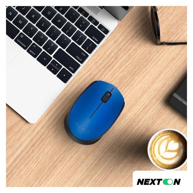 Мышь Logitech M171 (синий/черный) - Изображение №4 — Интернет-магазин Nexton
