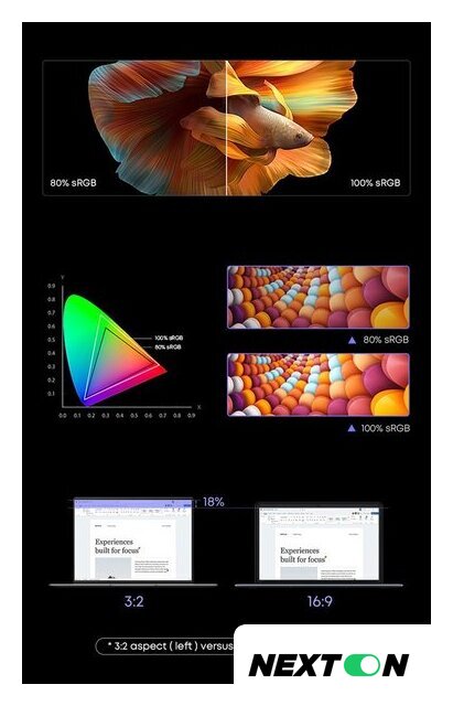Ноутбук Chuwi CoreBook X 2023 i3 16GB+512GB - Изображение №11 — Интернет-магазин Nexton