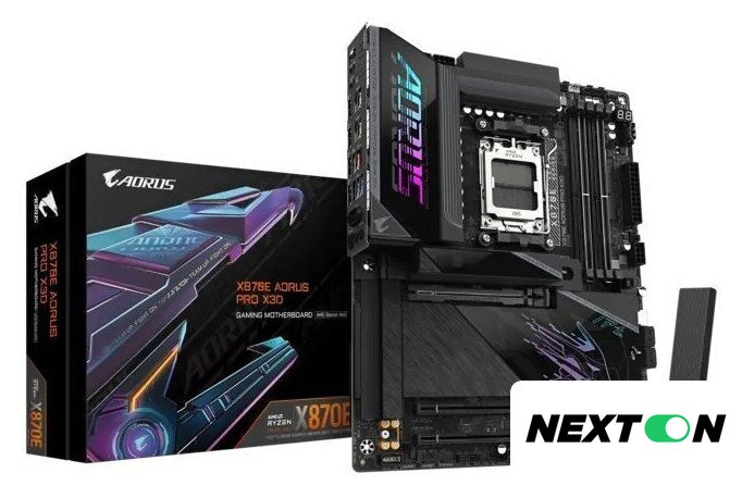 Материнская плата Gigabyte X870E Aorus Pro X3D - Изображение №7 — Интернет-магазин Nexton