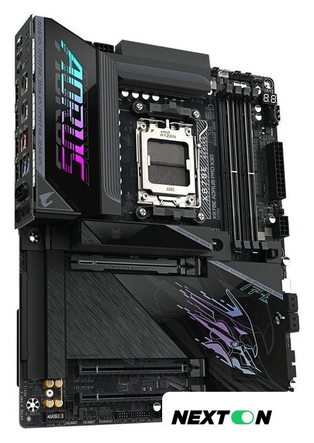 Материнская плата Gigabyte X870E Aorus Pro X3D - Изображение №2 — Интернет-магазин Nexton