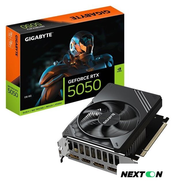 Видеокарта Gigabyte GeForce RTX 5050 D6 8G GV-N5050D6-8GD - Изображение №8 — Интернет-магазин Nexton