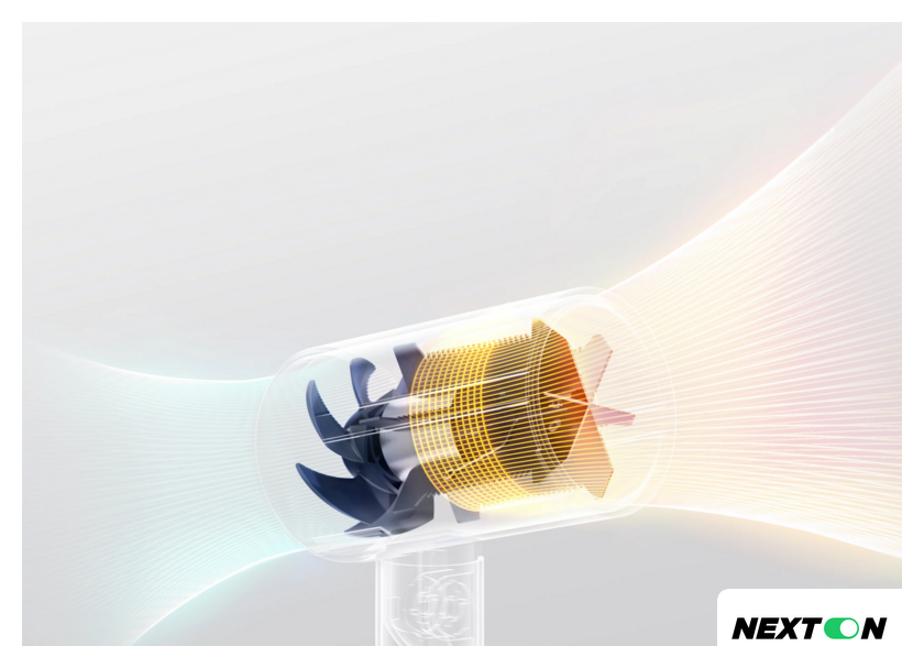 Фен Xiaomi Compact Hair Dryer H101 BHR7475EU (международная версия, белый) - Изображение №3 — Интернет-магазин Nexton