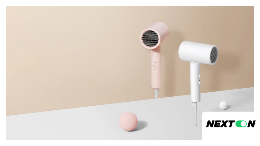 Фен Xiaomi Compact Hair Dryer H101 BHR7475EU (международная версия, белый) - Изображение №2 — Интернет-магазин Nexton