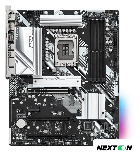 Материнская плата ASRock B760 PRO RS - Изображение №1 — Интернет-магазин Nexton